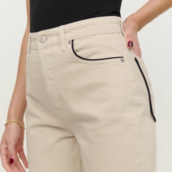 Reformation Cynthia High Rise Straight Jeans - Picture 5 of 5